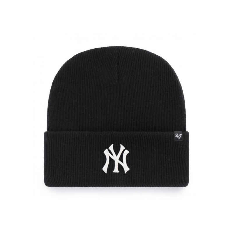 Mütze - Beanie - Haymaker - NY Yankees Logo - schwarz