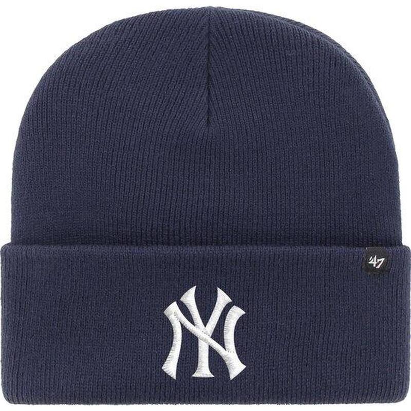 Muts - Beanie - Haymaker - NY Yankees Logo - donkerblauw
