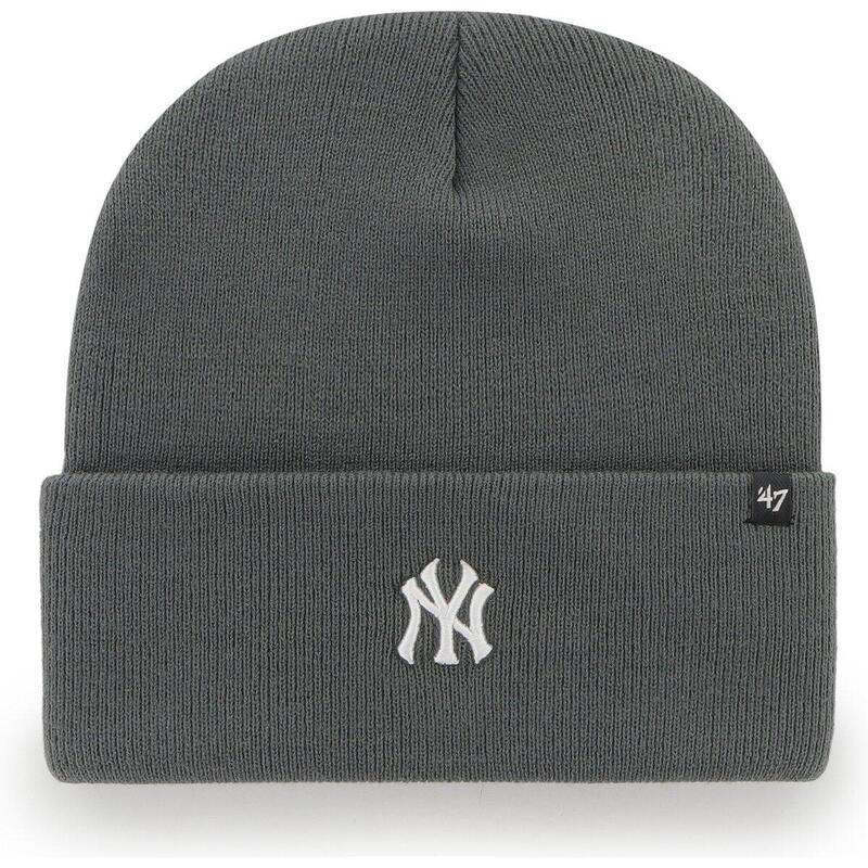 Cappello - Beanie - Base Runner - Logo NY Yankees - grigio