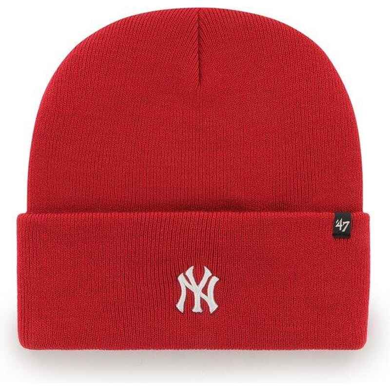 Mütze - Beanie - Base Runner - NY Yankees Logo - rot