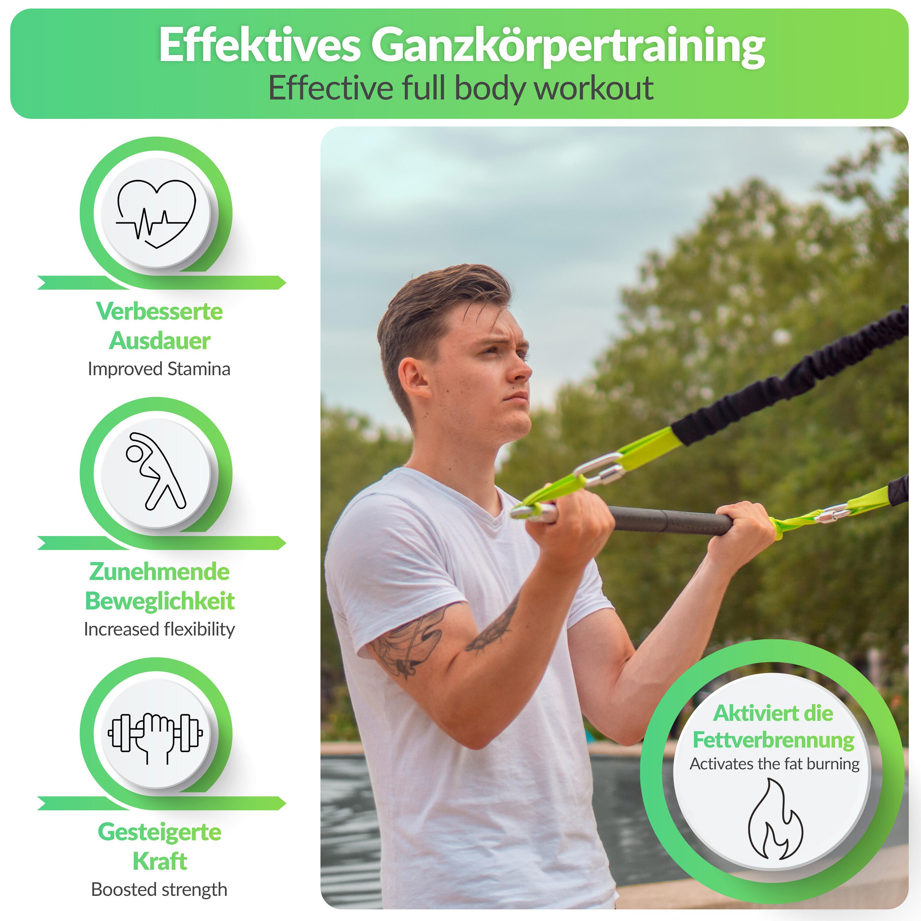 BodyCROSS® Tube Grip Stick | Rip Training | Expert 3/6