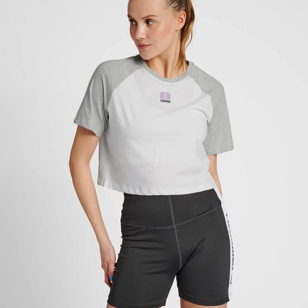 Women's crop T-shirt Hummel Legacy Naya
