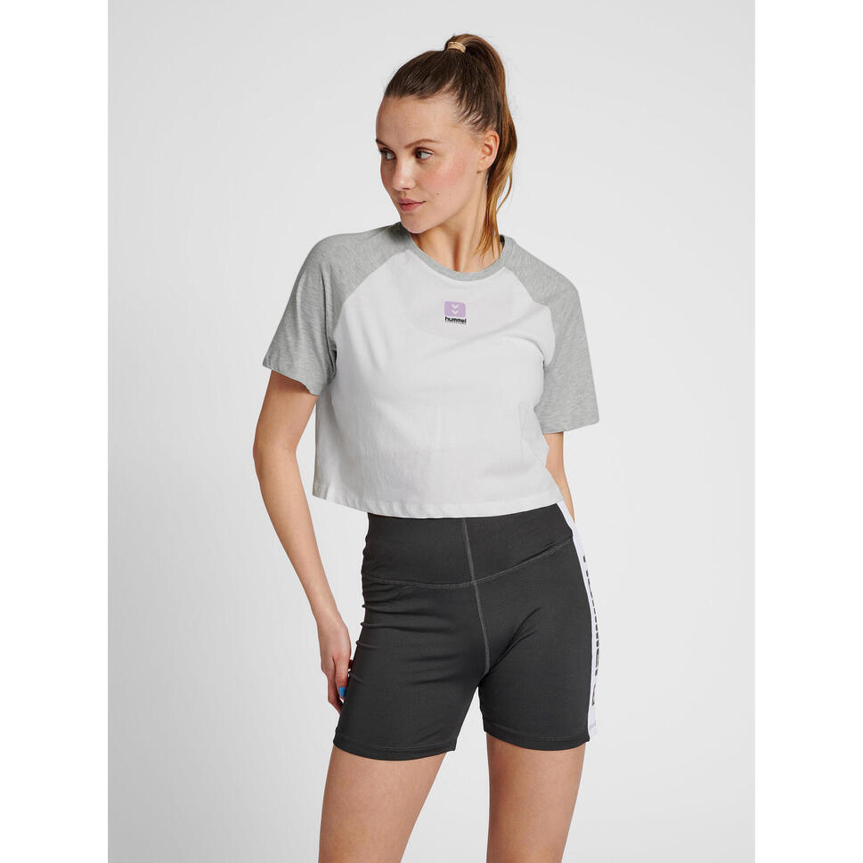 Damska koszulka crop top Hummel Legacy Naya