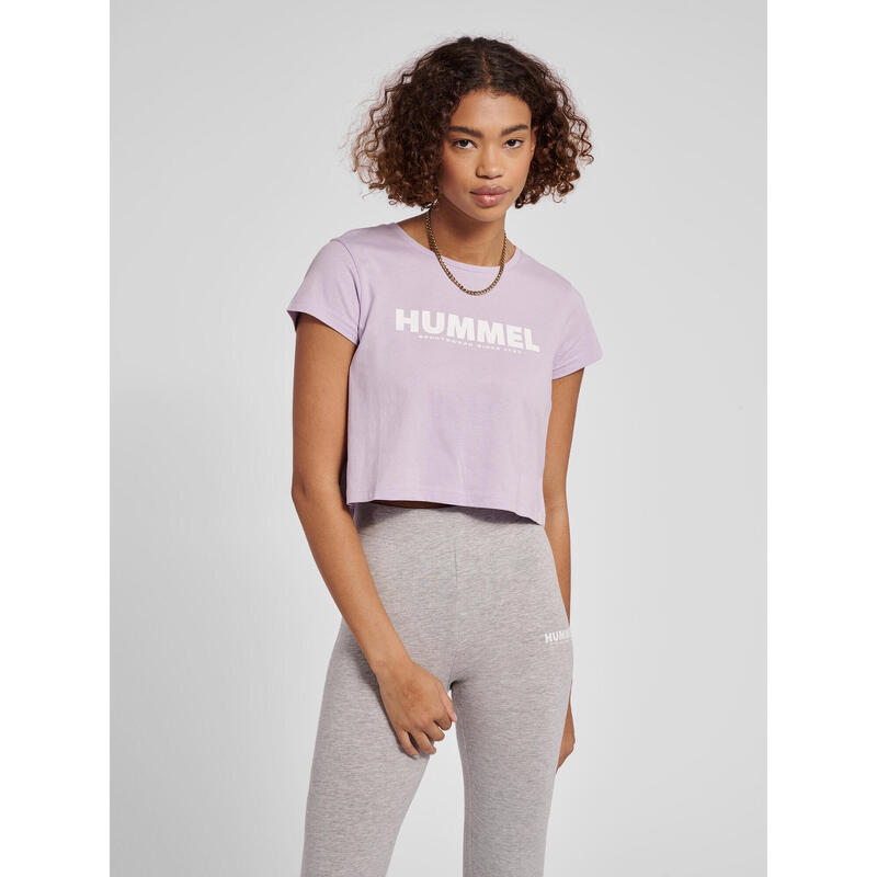 Damski crop top Hummel Legacy