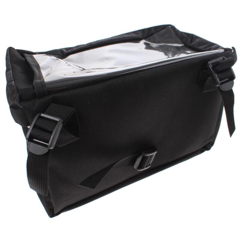 Cycle Tech sac de guidon avec des sangles 6,5 litres noirs