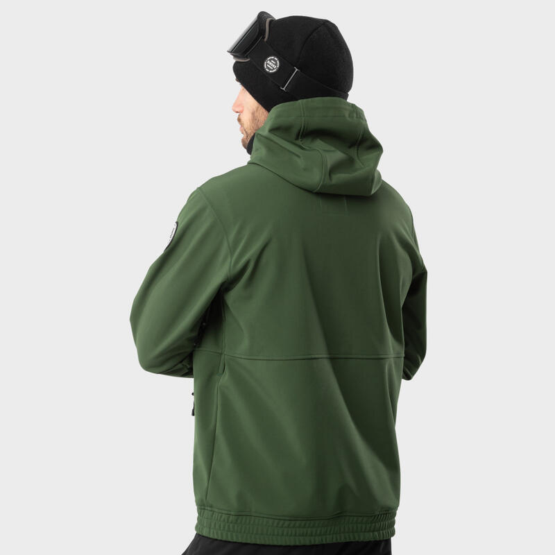 Chaqueta esquí y nieve SIROKO W1 Kilimanjaro Verde Militar Hombre