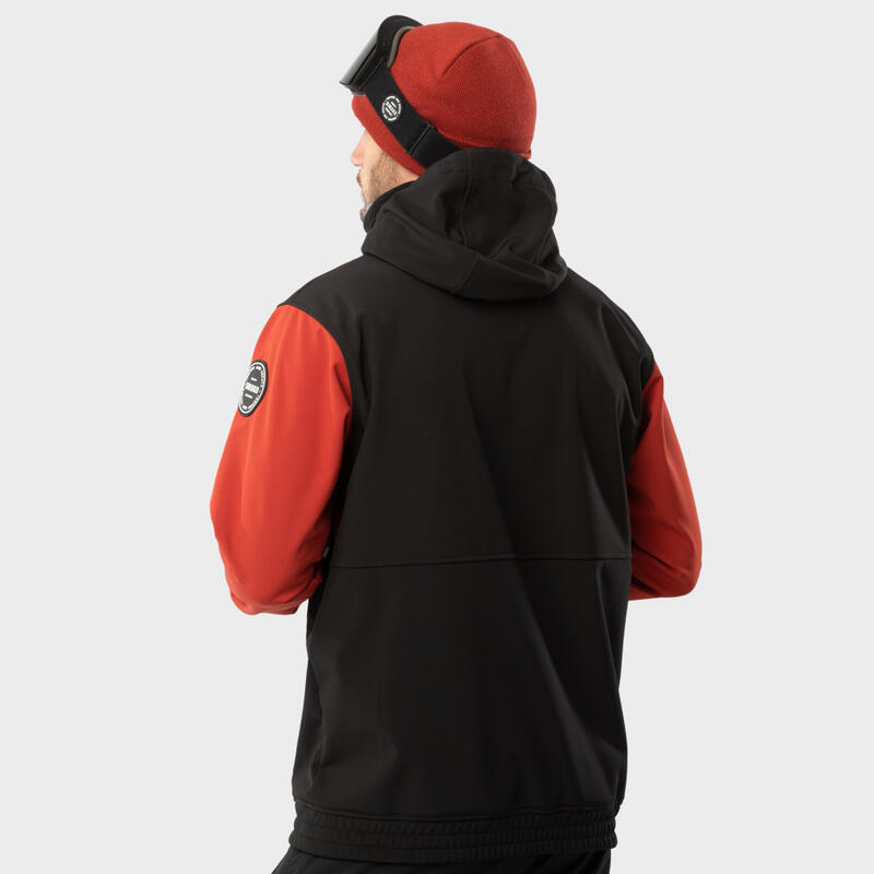 Chaqueta esquí y nieve SIROKO W1 Bering Negro Hombre