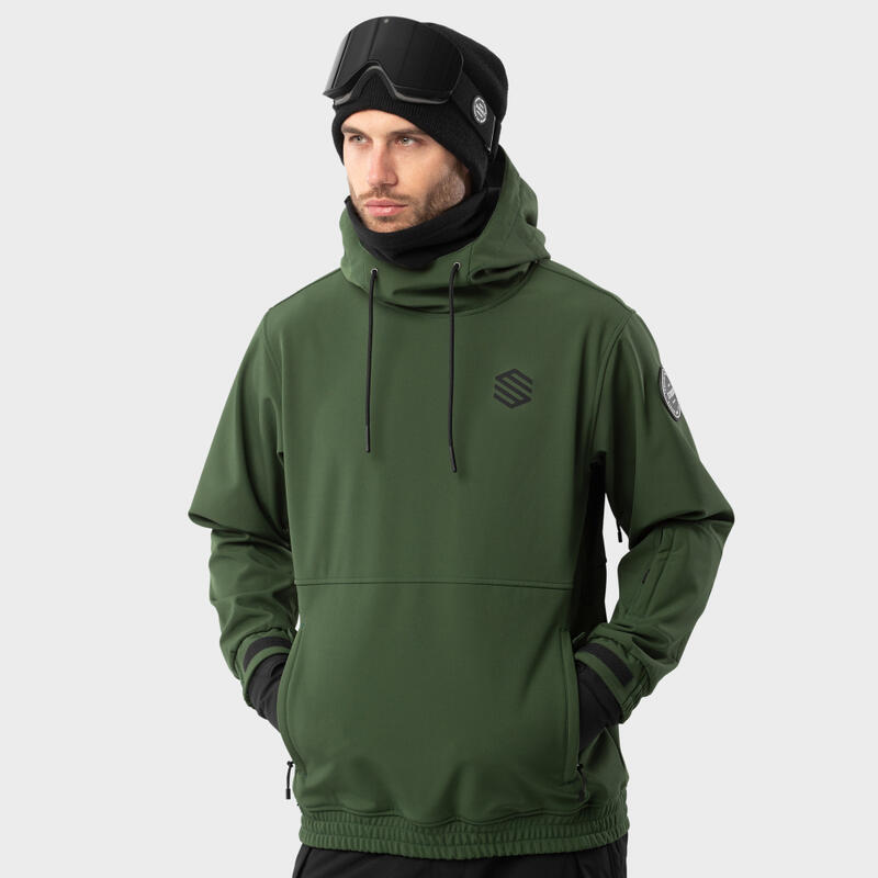 Chaqueta esquí y nieve SIROKO W1 Kilimanjaro Verde Militar Hombre