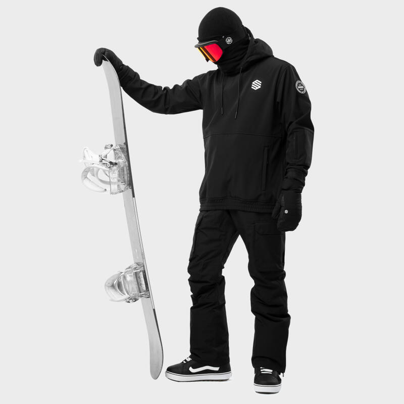 Chaqueta esquí y nieve SIROKO W1 Skywalk Negro Hombre