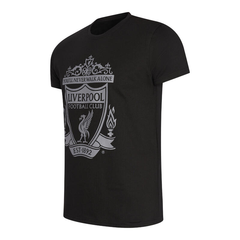 Liverpool logo t-shirt kids - Zwart