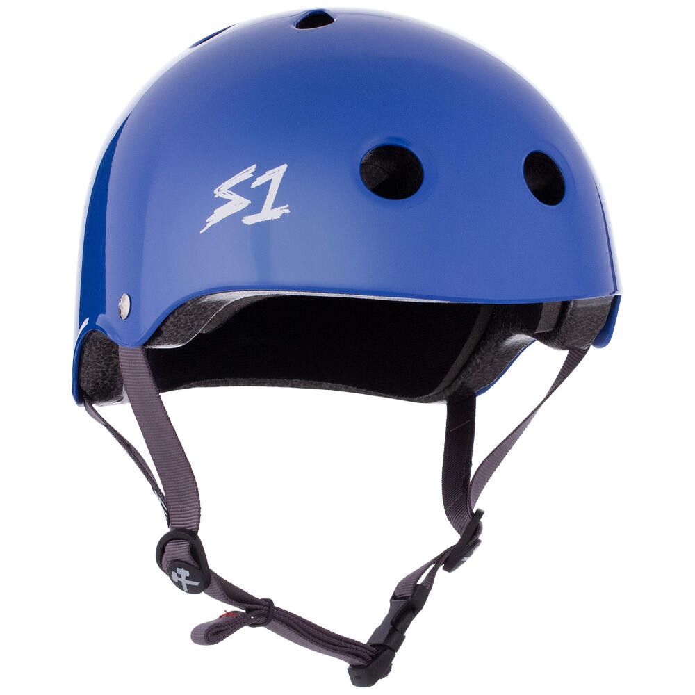 S1 HELMETS S1 LIFER HELMET - MULTI-IMPACT & HIGH-IMPACT CERTIFIED - LA BLUE GLOSS