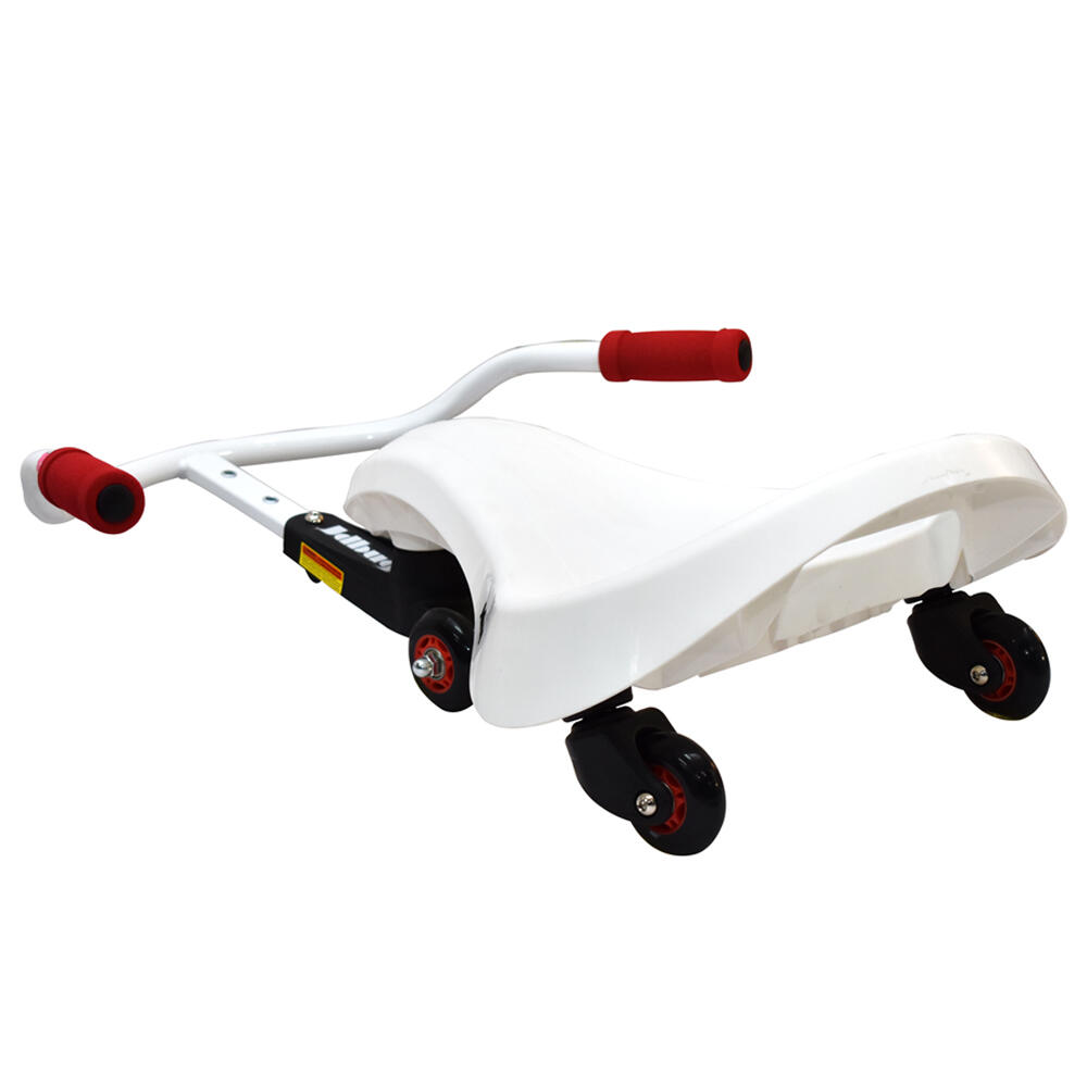JD BUG KIDS SWAYER SCOOTER RIDE ON - AGE 3+ - WHITE/RED 3/5