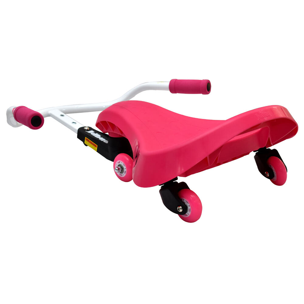 JD BUG KIDS SWAYER SCOOTER RIDE ON - AGE 3+ - PINK/WHITE 3/5