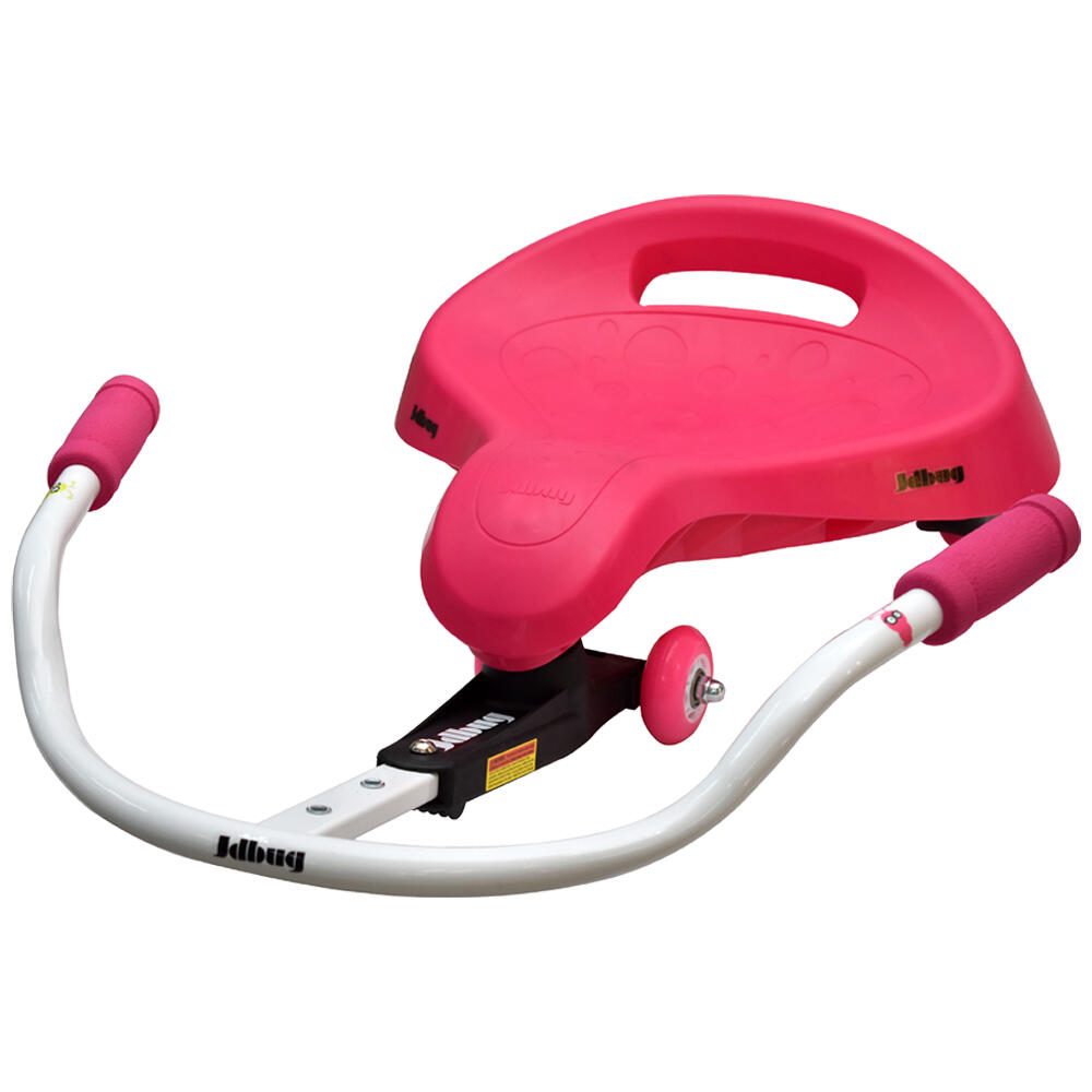 JD BUG KIDS SWAYER SCOOTER RIDE ON - AGE 3+ - PINK/WHITE 1/5