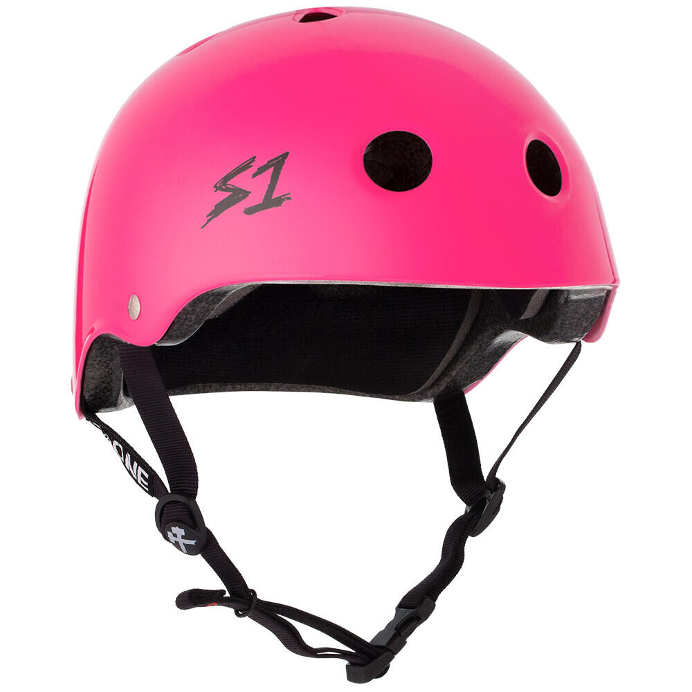 S1 HELMETS S1 LIFER HELMET - MULTI-IMPACT & HIGH-IMPACT CERTIFIED - HOT PINK GLOSS