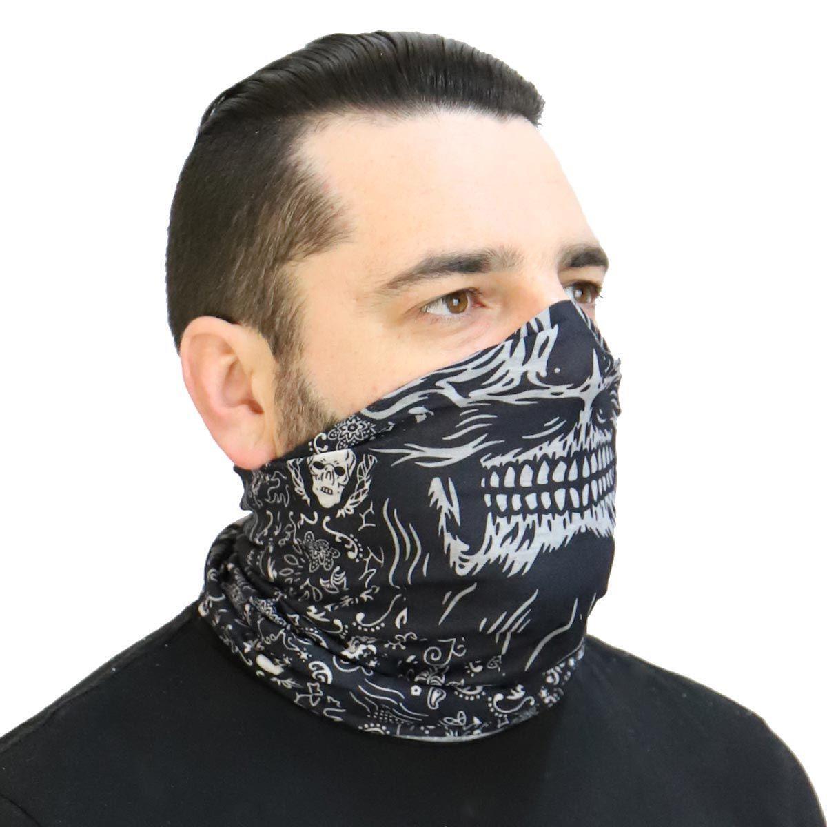 Aquarias Skulls2 Neck Warmers 3/3