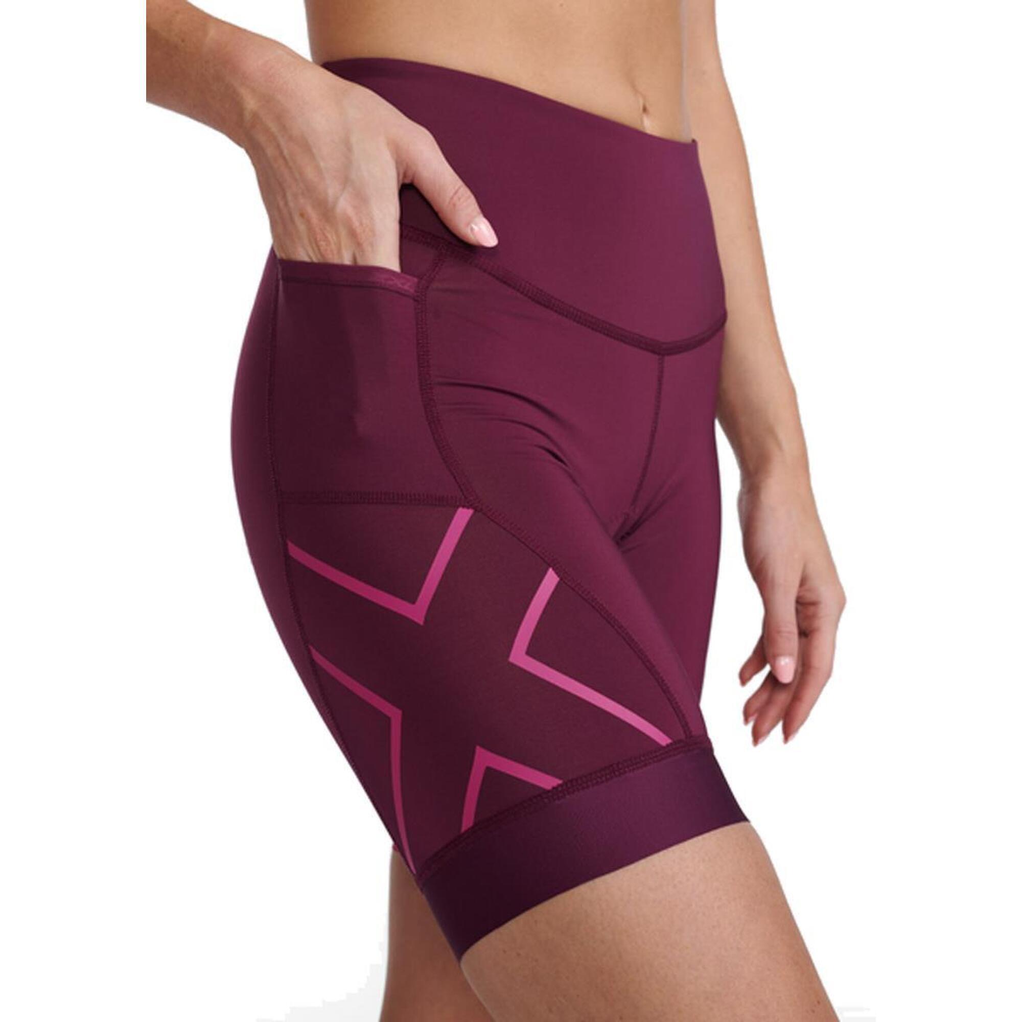 2XU 2XU Women's Core 7 Inch Tri Short - Mulberry/ Festival