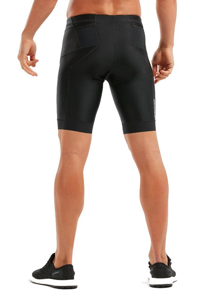 2XU Men's perform 9" Tri Short - Black 3/3