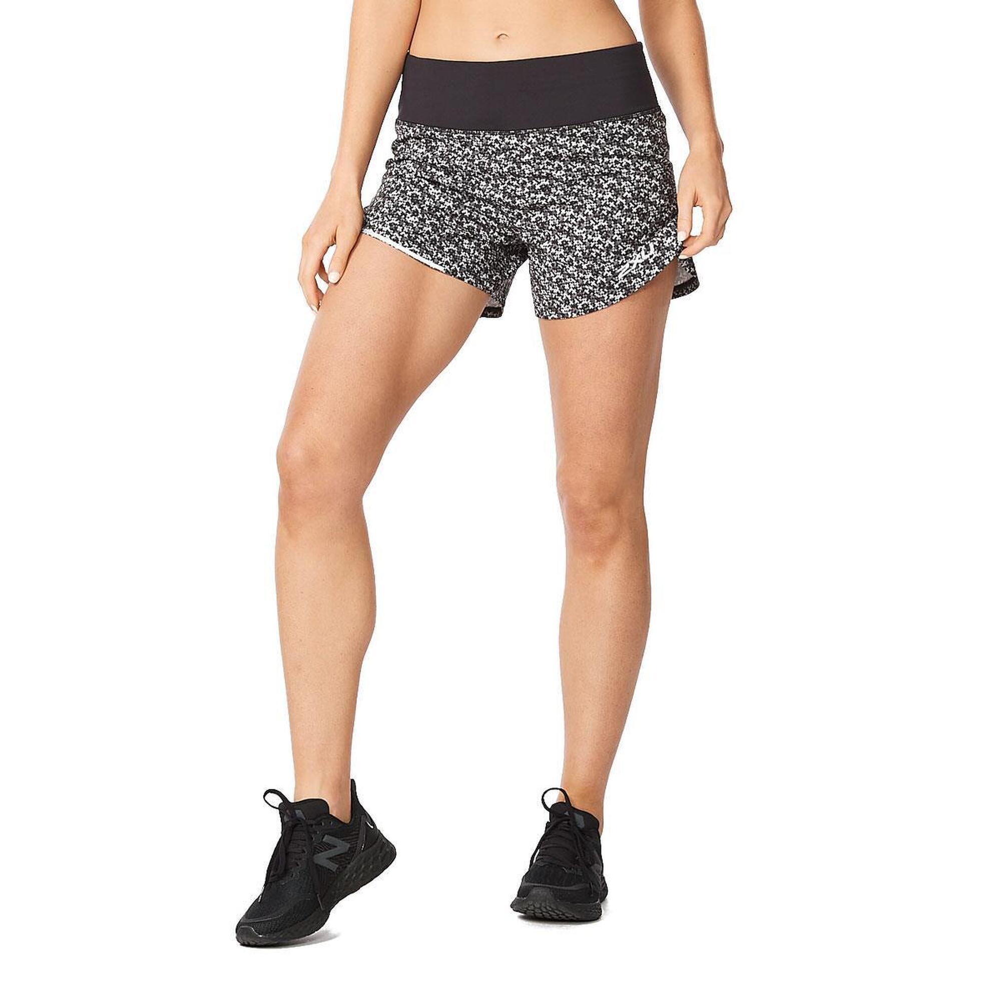 2XU 2XU Women's Aero 4-inch Shorts - Micro Check