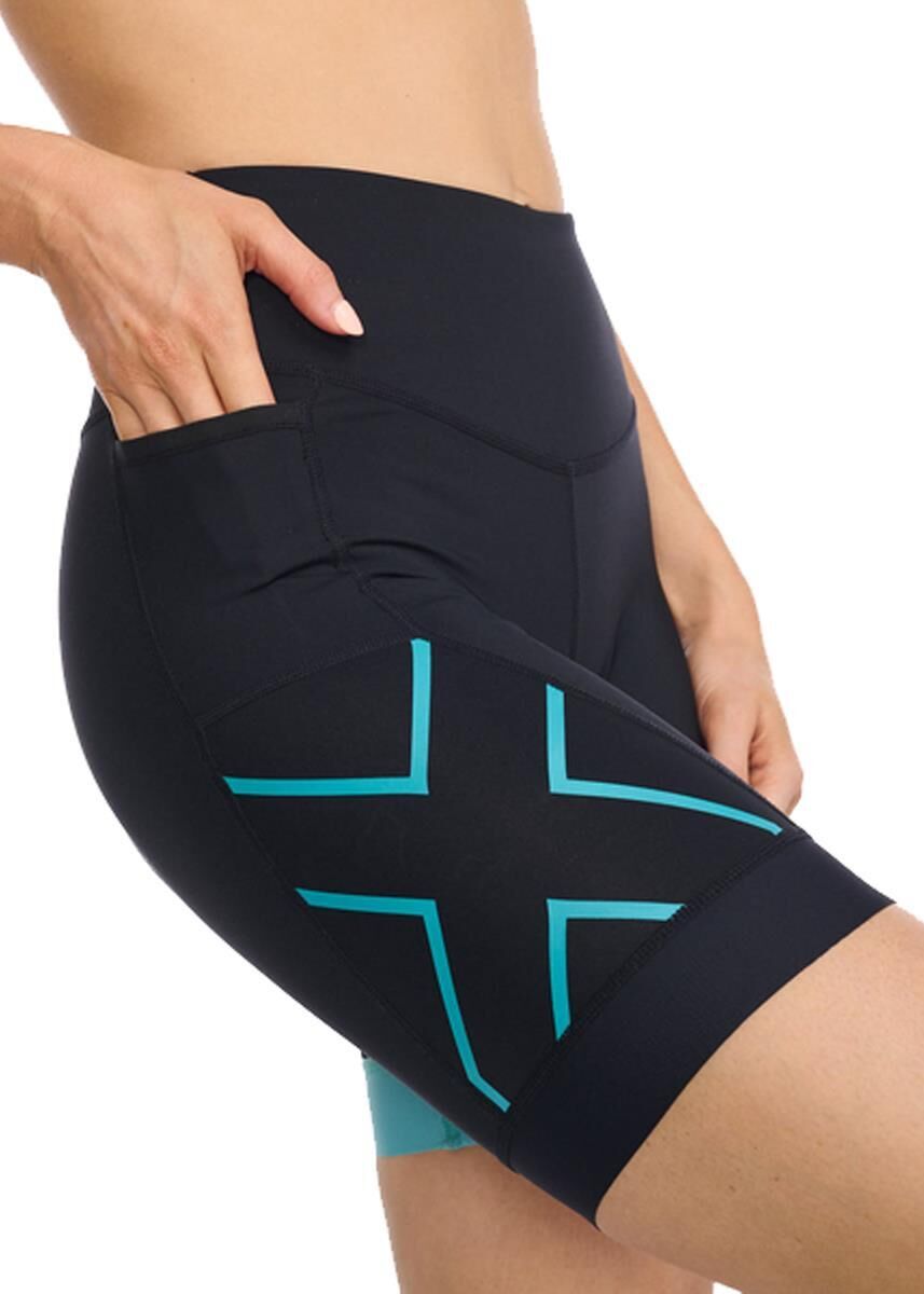 2XU 2XU Women's Core 7 Inch Tri Short - Black/ Porcelain