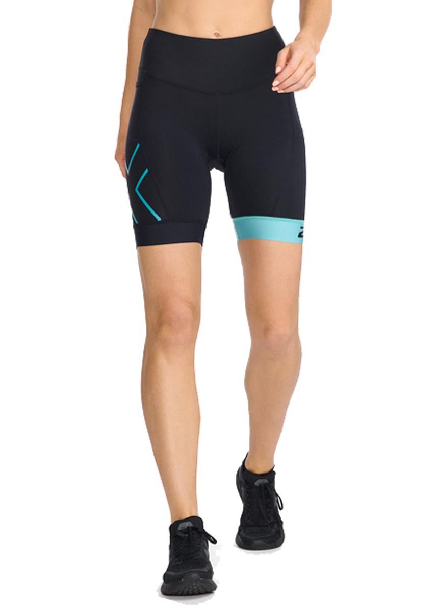 2XU Women's Core 7 Inch Tri Short - Black/ Porcelain 5/5