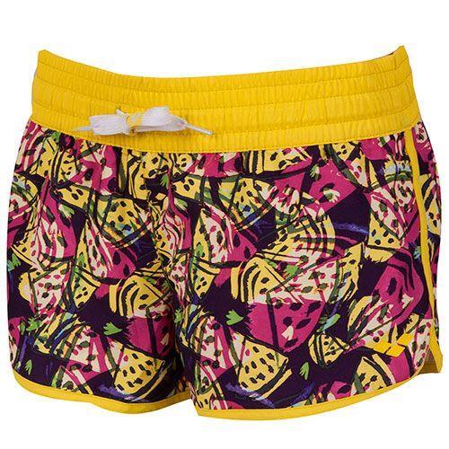 ARENA Arena Fruits Poolside Short Yellow/BlacK