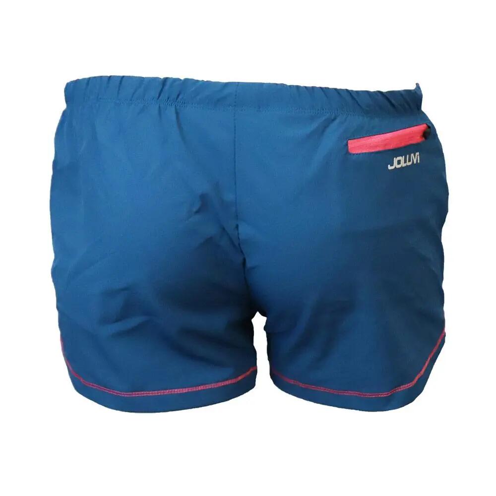 Joluvi Dames Meta Short - Blauw/Rood 2/2