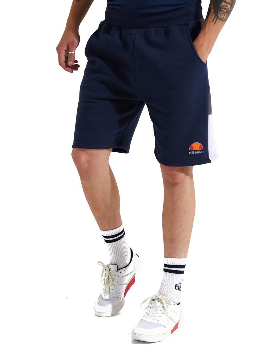 ELLESSE Pánské fleecové šortky Revor Navy velikost S