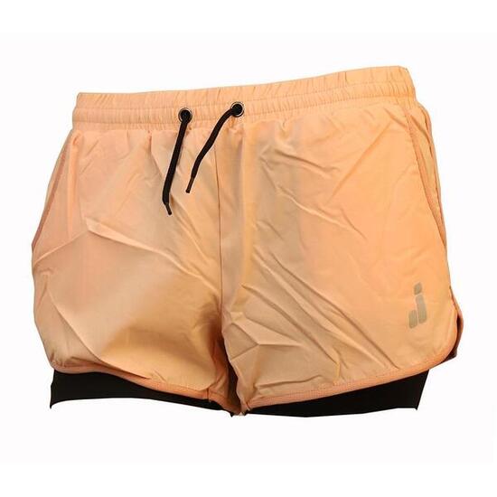 Joluvi Dames Meta Duo Short - Koraalroze - Maat S