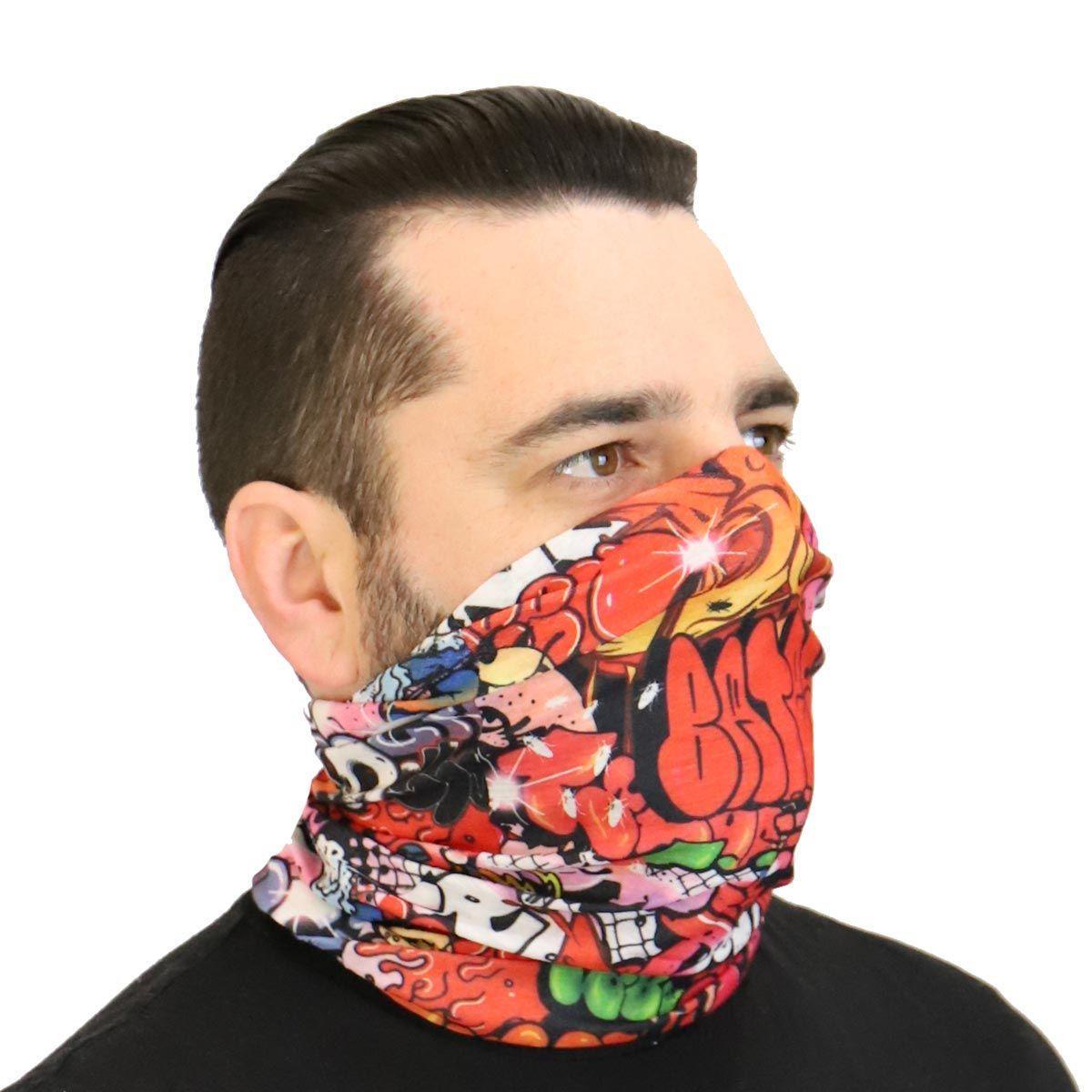 Aquarias Graffiti Neck Warmers - Pack of 3 3/3