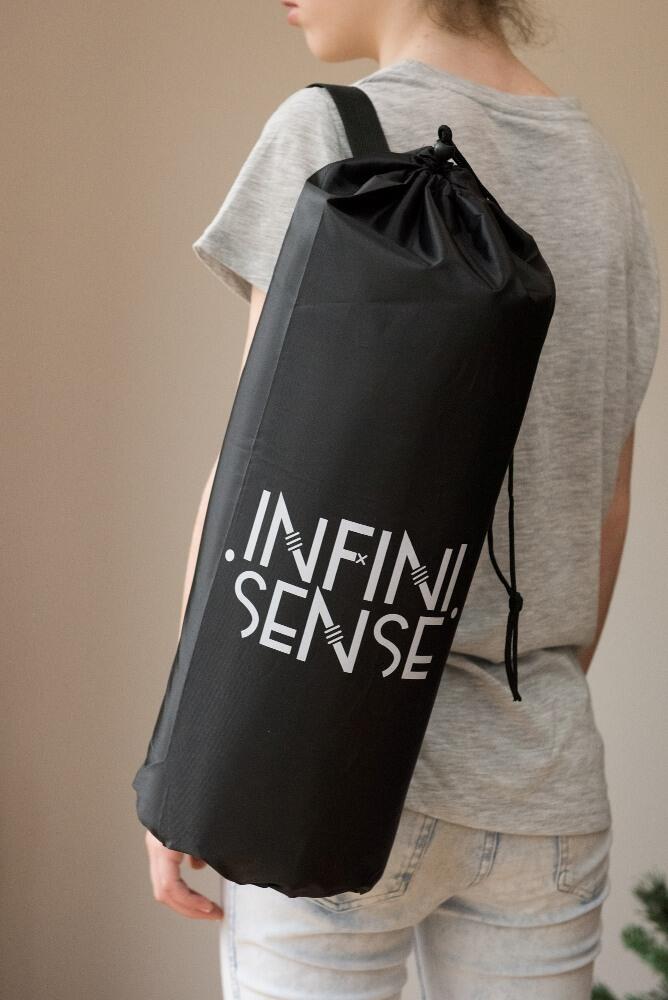 INFINISENSE Tapis d’acupression - Tapis en Coton et Matelas intérieur en Mousse 4/5