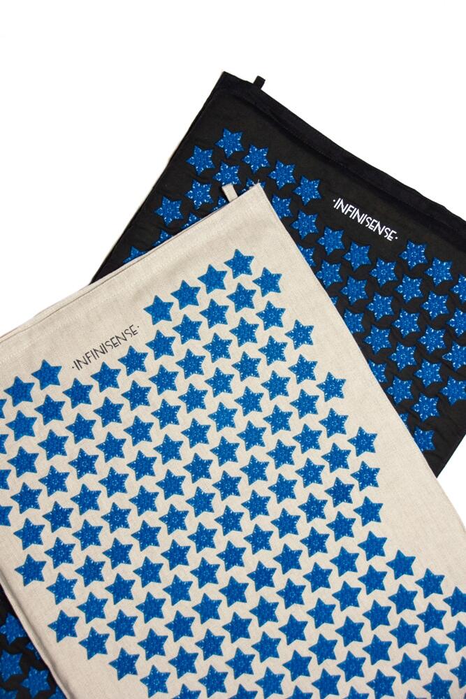 INFINISENSE Tapis d’acupression - Tapis en Coton et Matelas intérieur en Mousse 5/5