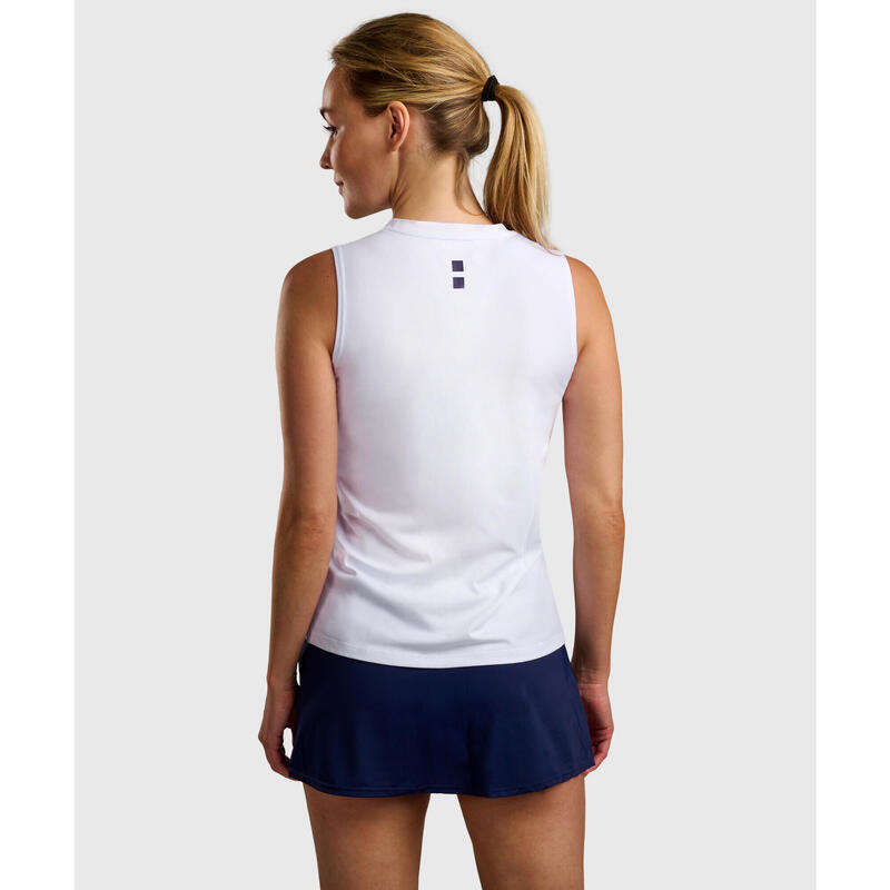 Performance Tennis/Padel Tank-Top Damen Weiße