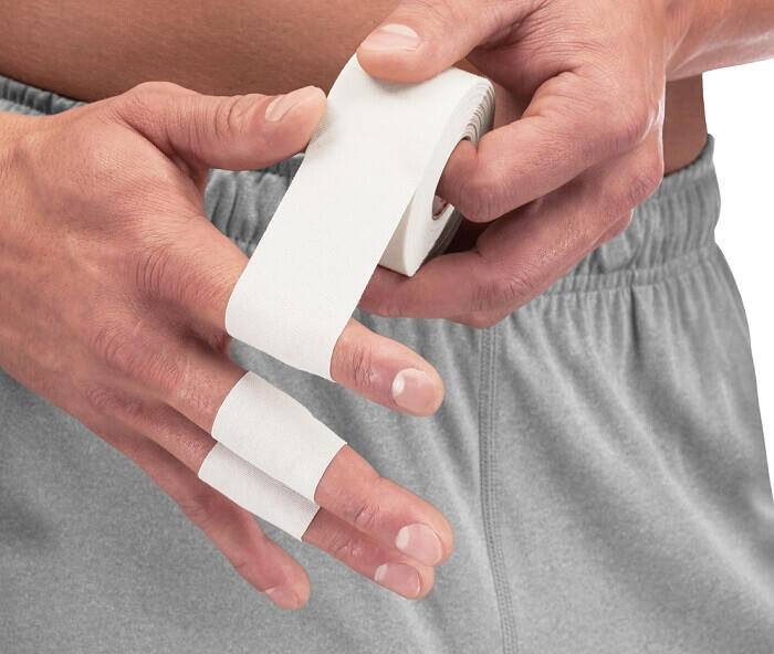 Tejp plaster na palce Mueller MTape sztywny mocny sportowy