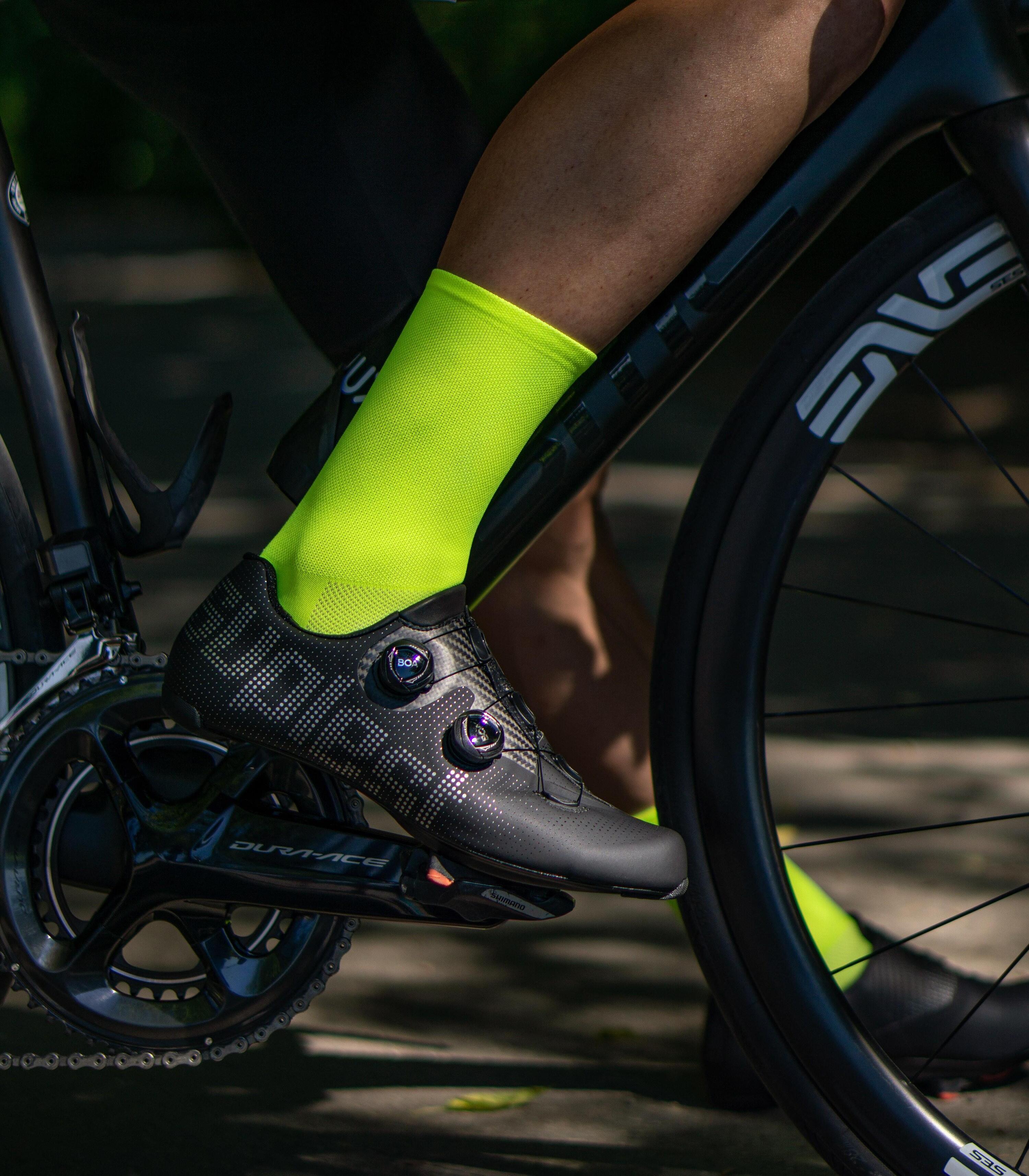 Skarpety Rowerowe Unisex Luxa Fluo 3/4
