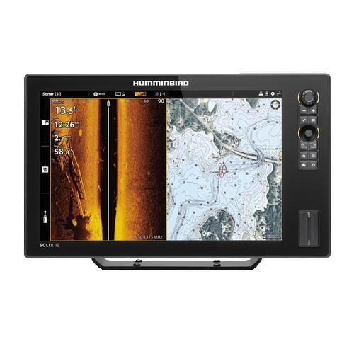 Combiné sondeur/GPS SOLIX 15 avec sonde TA MEGA SIDE IMAGING+