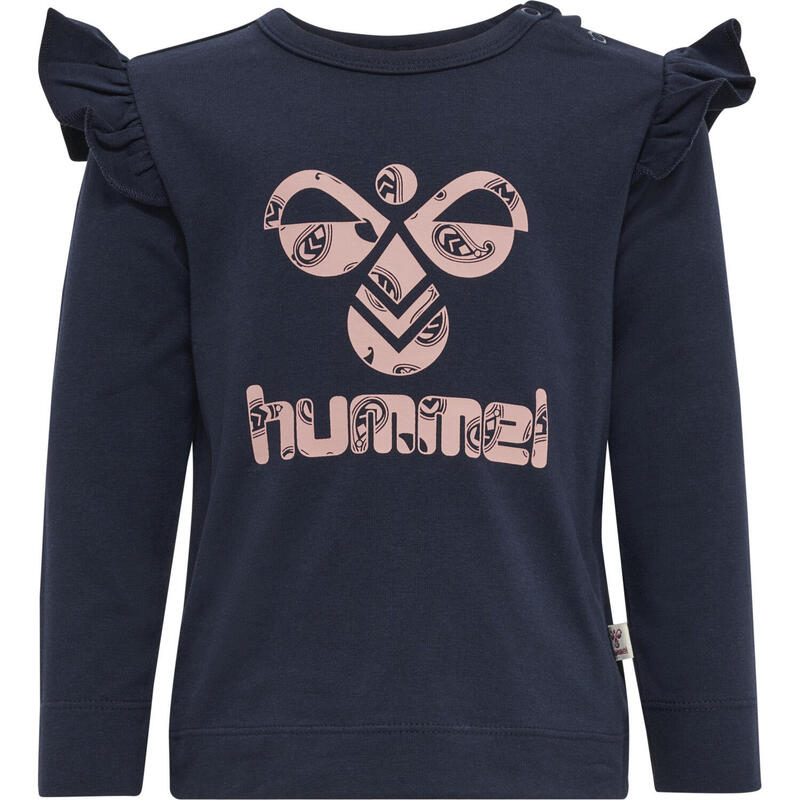 T-shirt de manga comprida Hummel Artemis para bebé