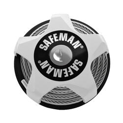 Safeman Wit kabelslot multifunctioneel fietsslot