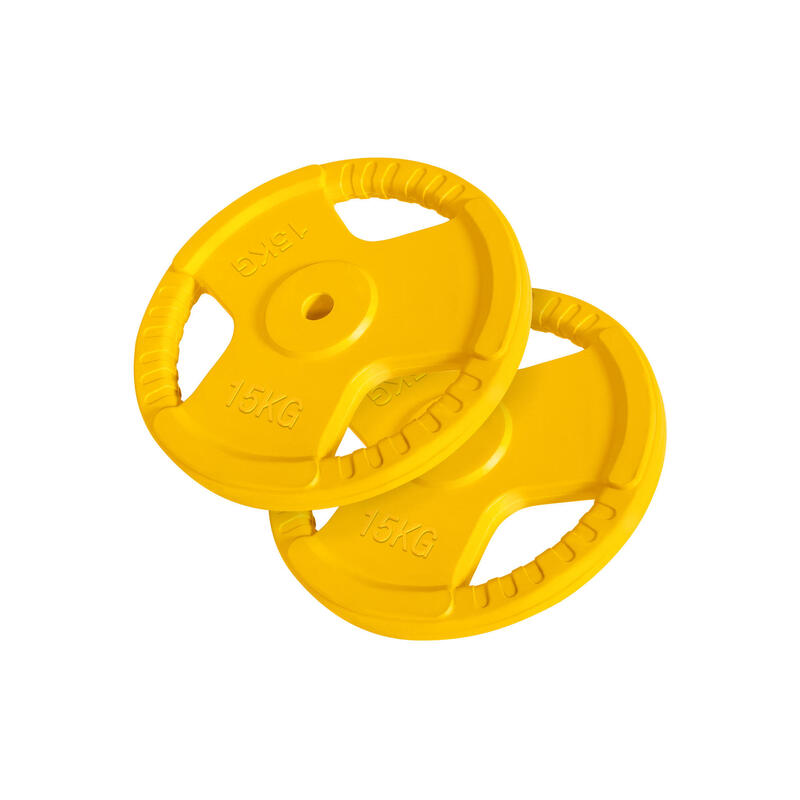 Hantelscheibe 30/31 mm Gummi Gripper 1,25-25 KG