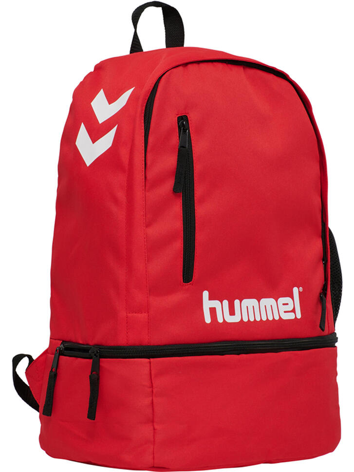 Plecak sportowy Hummel Promo Back Pack z podwójnym dnem True Red