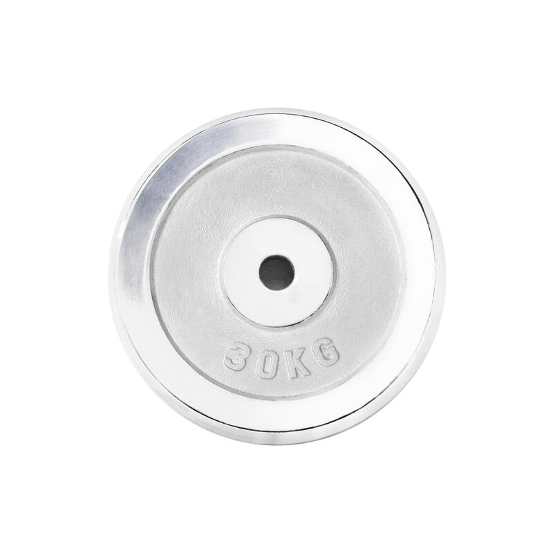 Disc cromat de la 0.5 la 30 kg - 30/31 mm