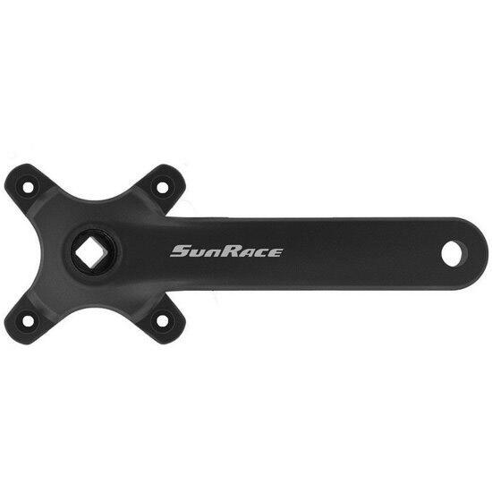 SunRace crankset FCM800 175 mm 10-12S zwart 2-delig