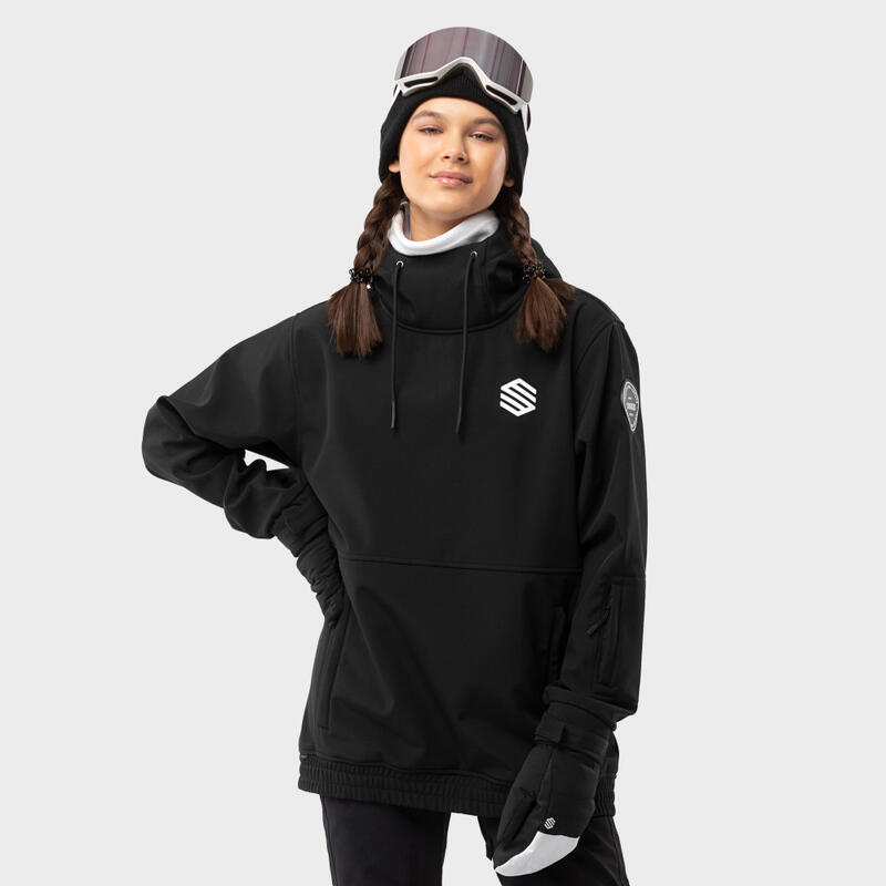 Dames snowboardjas W1-W Skywalk - Zwart