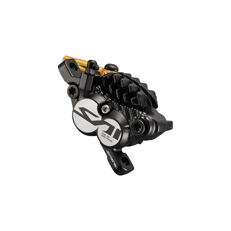 Frein à disque hydraulique droit/arrière Shimano saint bl-m820+br-m820 i-spec b 3/4