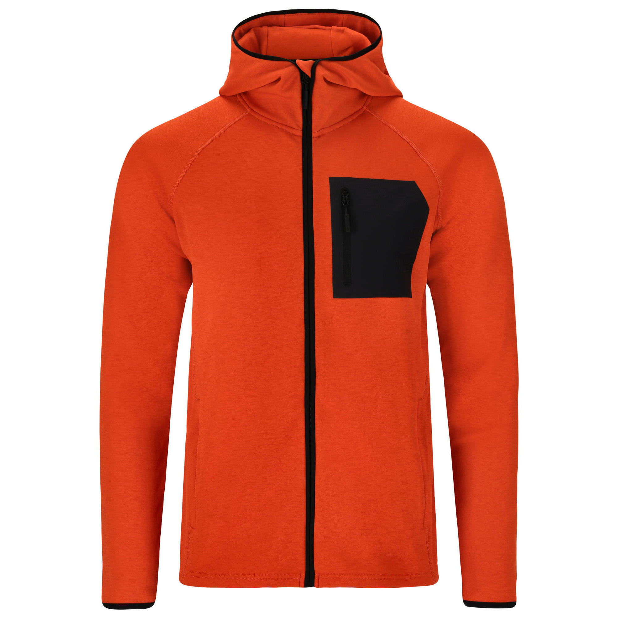 Endurance - Sweat À Capuche Deerto - Veste - Orange - 40 M - Decathlon