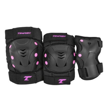 Taky - Protections de patinage ot de 3 - Adultes - Noir