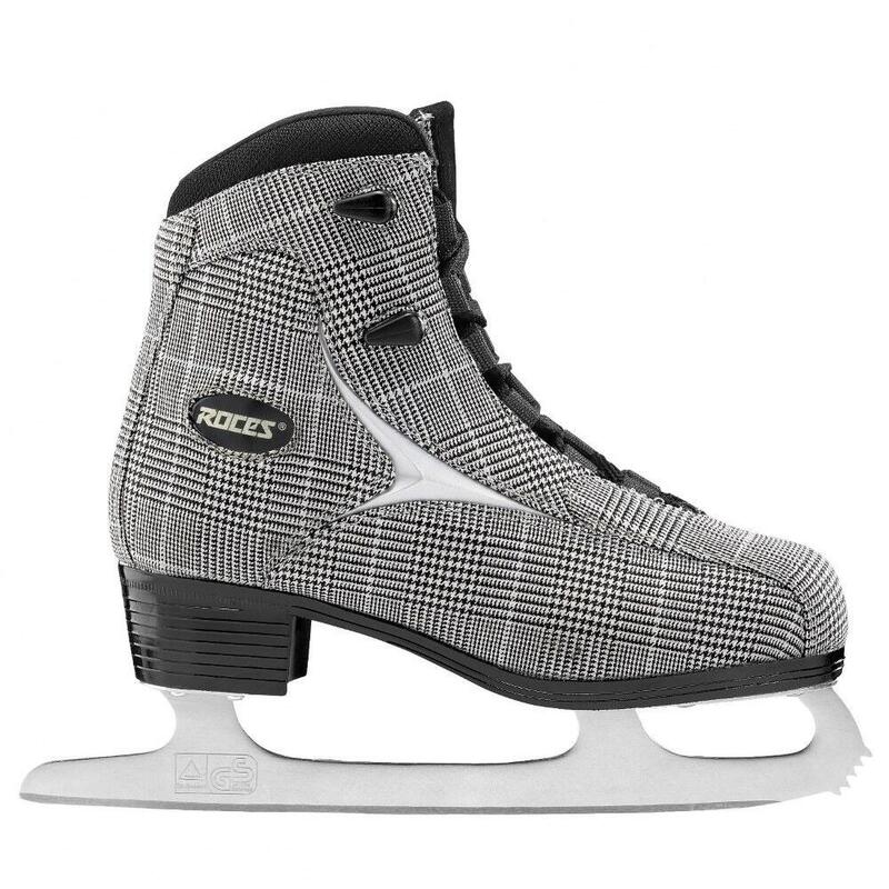 Roces Brits Check Figure Skates Black/White 40
