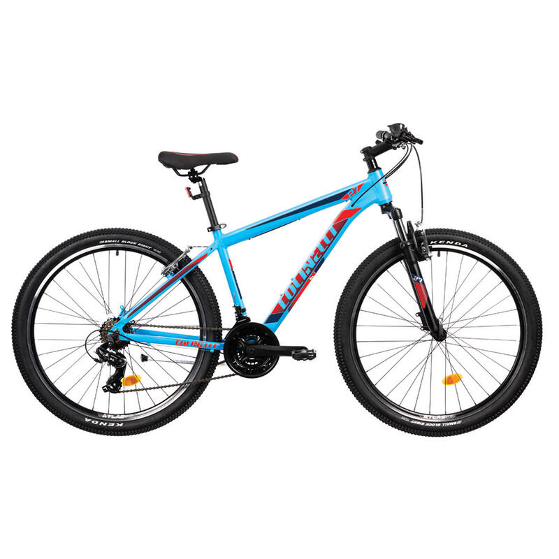 Bicicleta MTB Colinelli COL23, Marimea S, 27.5 inch, Albastru,  21 Vit, Aluminiu