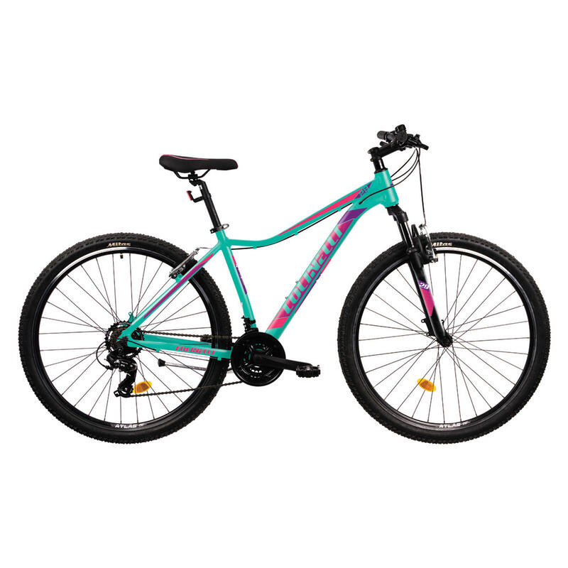 Bicicleta MTB Colinelli COL22, Marimea M, 29 inch, Turcoaz, 21 Vit, Aluminiu