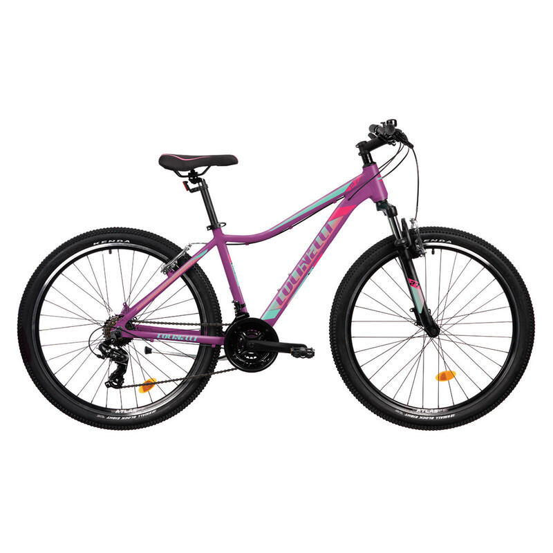 Bicicleta MTB Colinelli COL22, Marimea M, 27.5 inch, Violet, 21 Viteze, Aluminiu